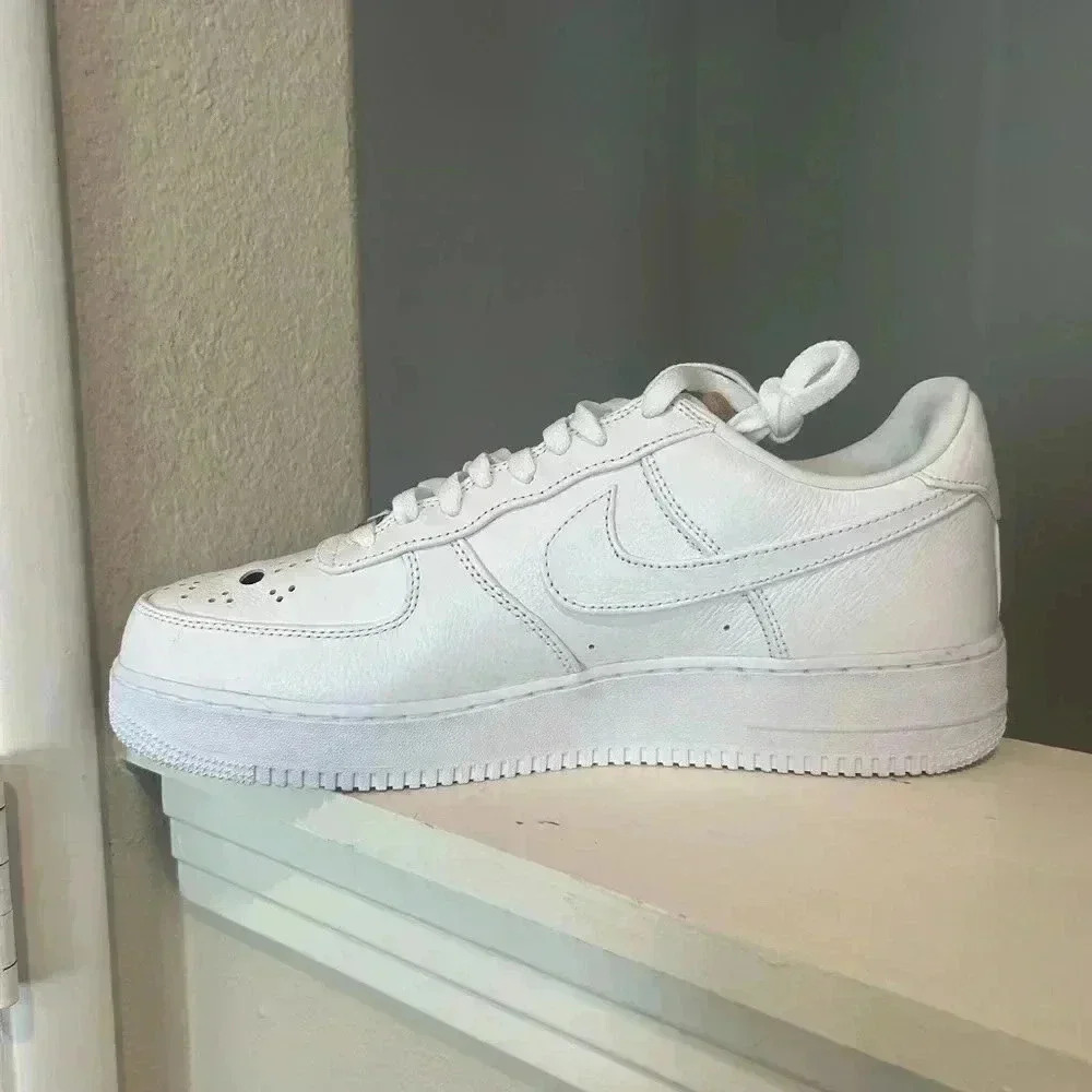 Nike Air Force 1 AF1 Halloween White Jason Voorhees Mask - Size 12.5 Men - New - Picture 3 of 10
